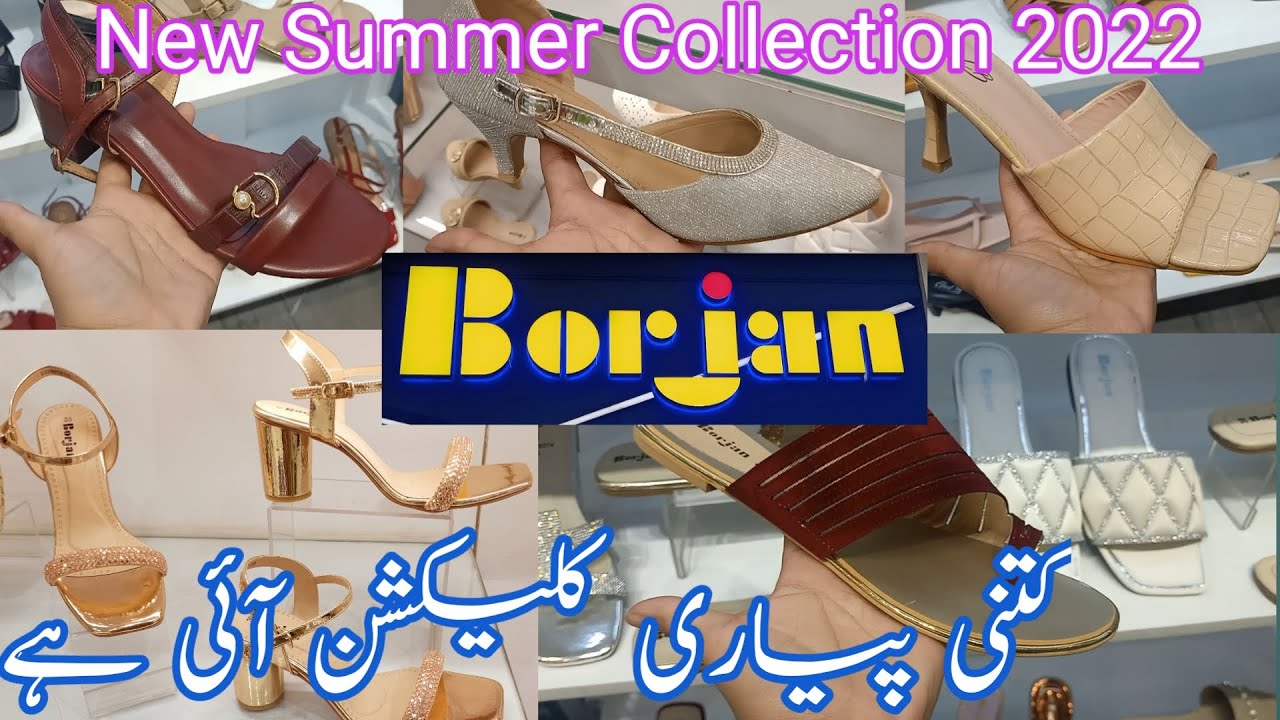 borjan shoes New Summer collection 2022 || Borjan shoes chappals sandals heels court shoes
