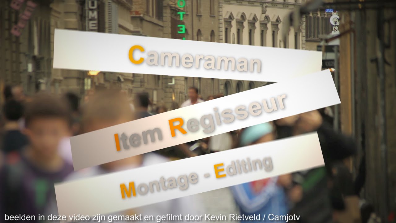camjo Kevin Rietveld showreel