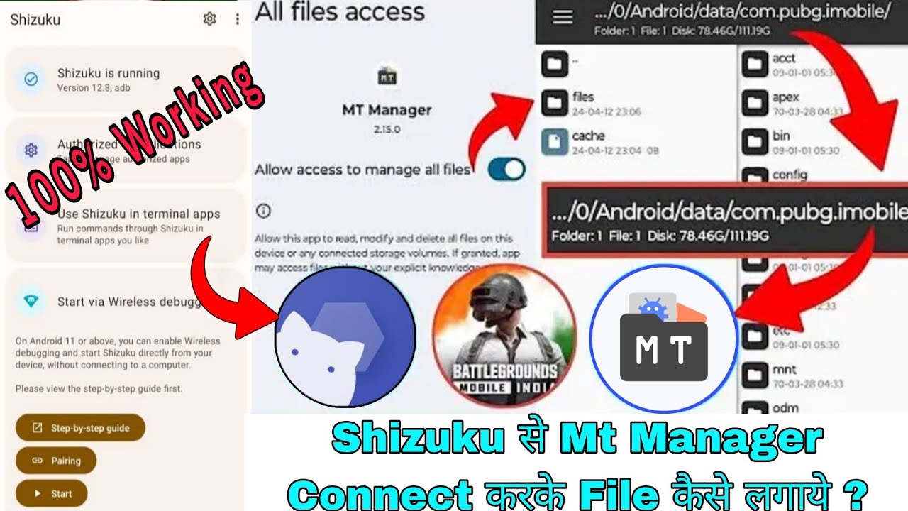 Mt Manager Ko shizuku Se Connect krke Config & Pak kaise Lagaye ? | Android 9 to 16 Device Working
