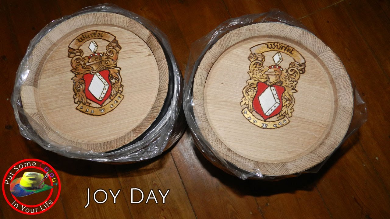 Keg wood burning techniques and tutorial with Joy Day I Colour In Your Life
