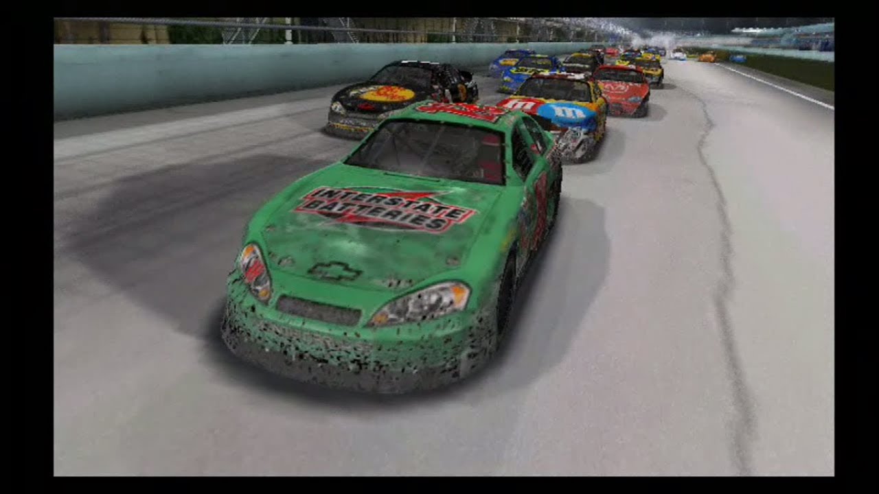 NASCAR 07-NEXTEL CUP SERIES/CHEVROLET #18/HOMESTEAD SPEEDWAY/GAMEPLAY PS2