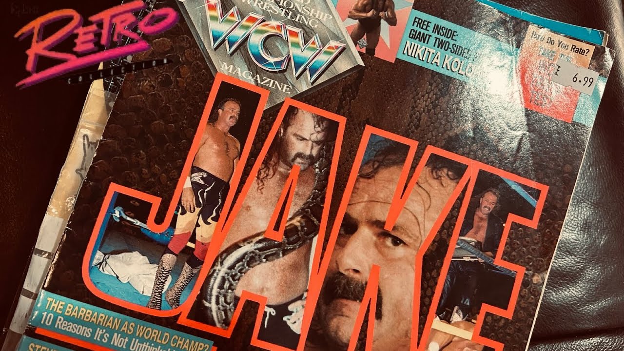 Retro Wrestling Albums And Magazines