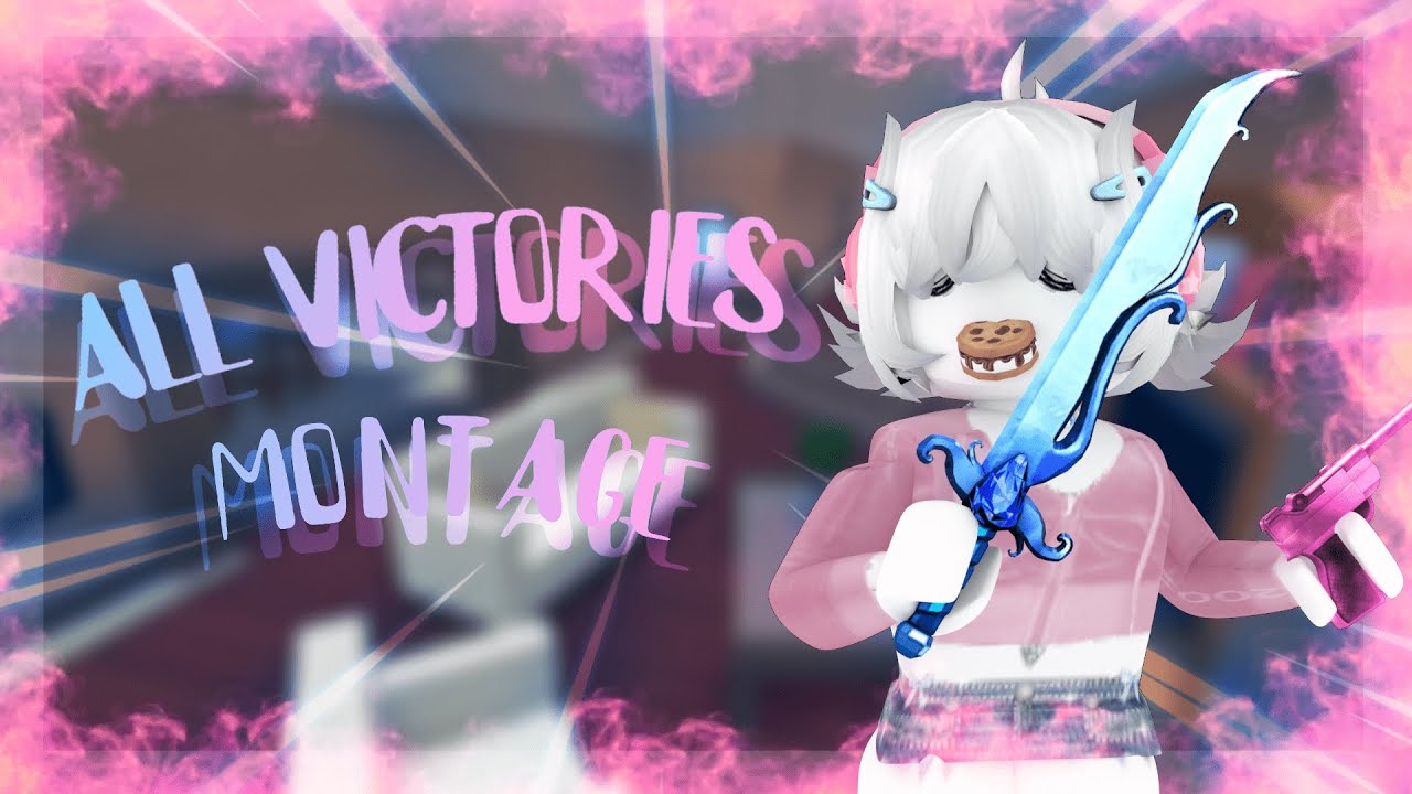 [MM2] ALL VICTORIES MONTAGE BUT IT'S KEYBOARD ASMR... #4