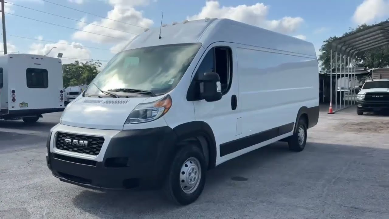 🎥 2021 RAM ProMaster 3500 High Roof Extended Cargo Van &ndash; Upfitted & Job Ready at SRQ Auto! 🎥