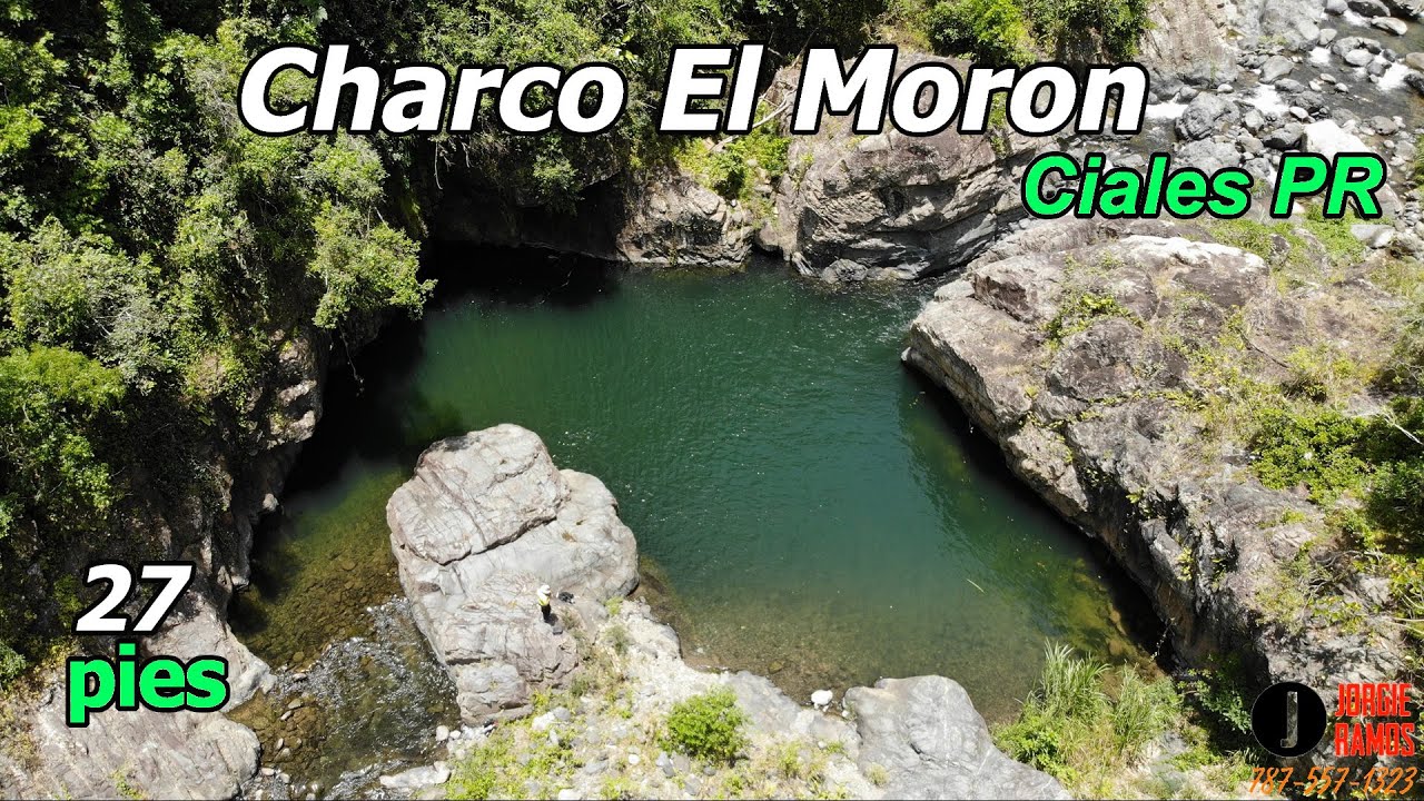 Se Grabo TODO el Fondo y la Profundidad del Charco El Moron en Ciales PR.