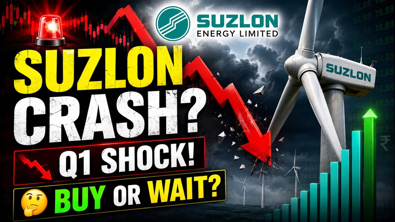 🚨 Suzlon Crash! Panic Selling or a Golden Buying Opportunity?