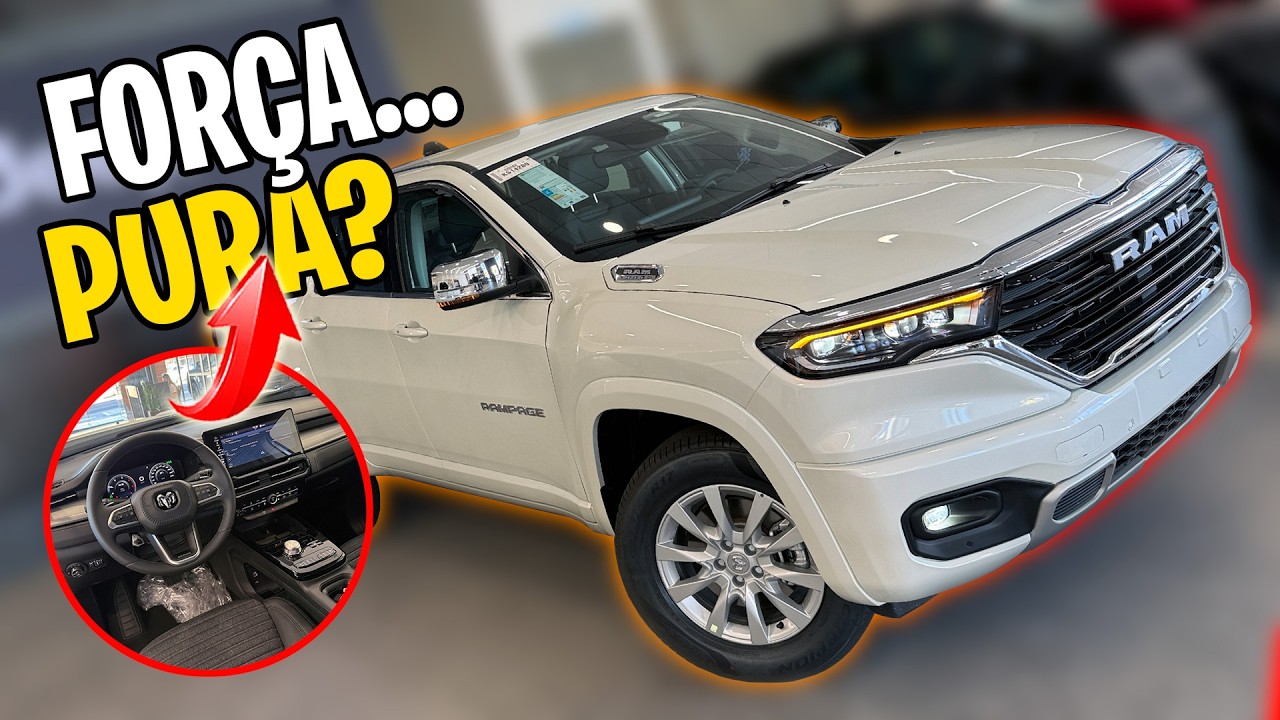 A RAM RAMPAGE BIGHORN TÁ BRUTA DEMAIS!