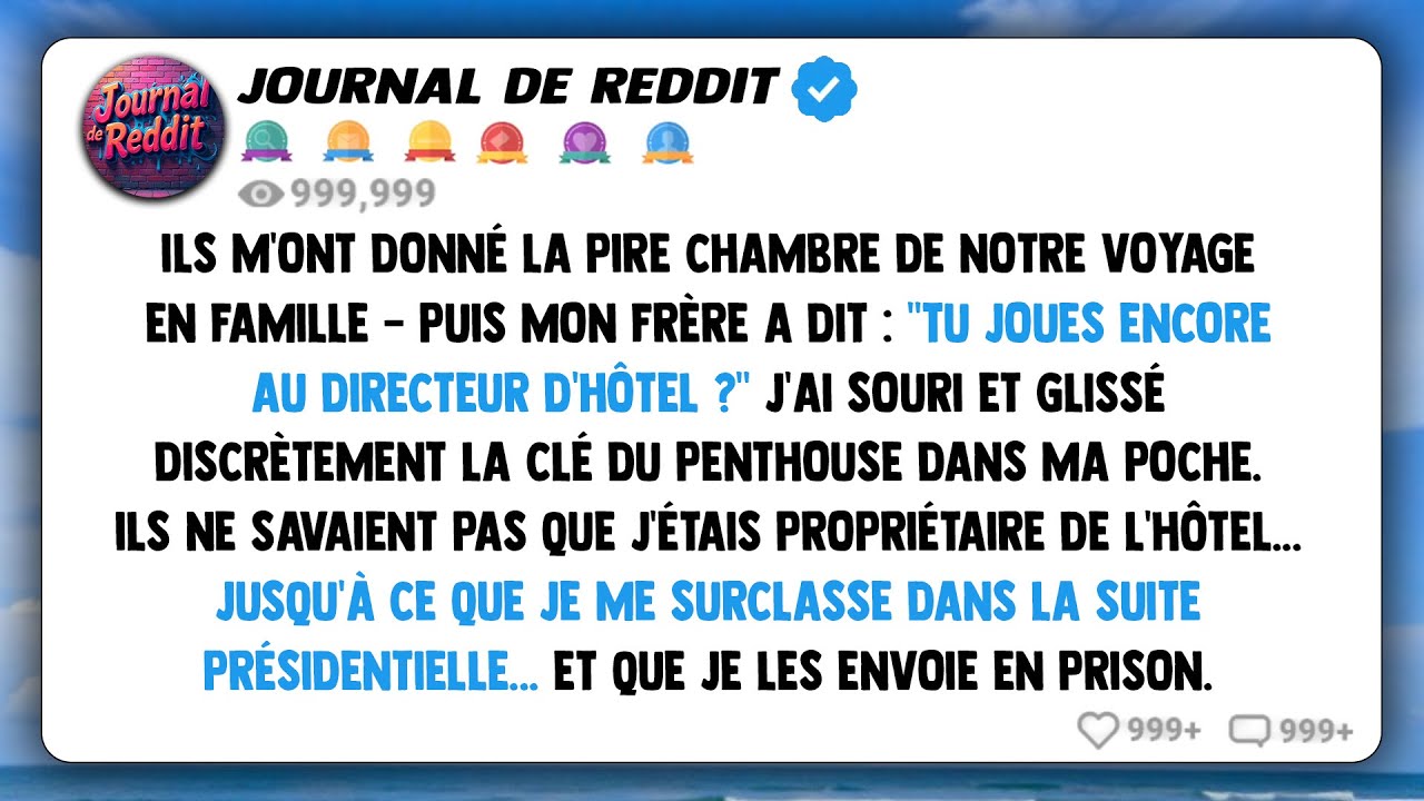Lors de nos retrouvailles, ma famille m'a donné la chambre du sous-sol, puis mon frère a dit : « Tu