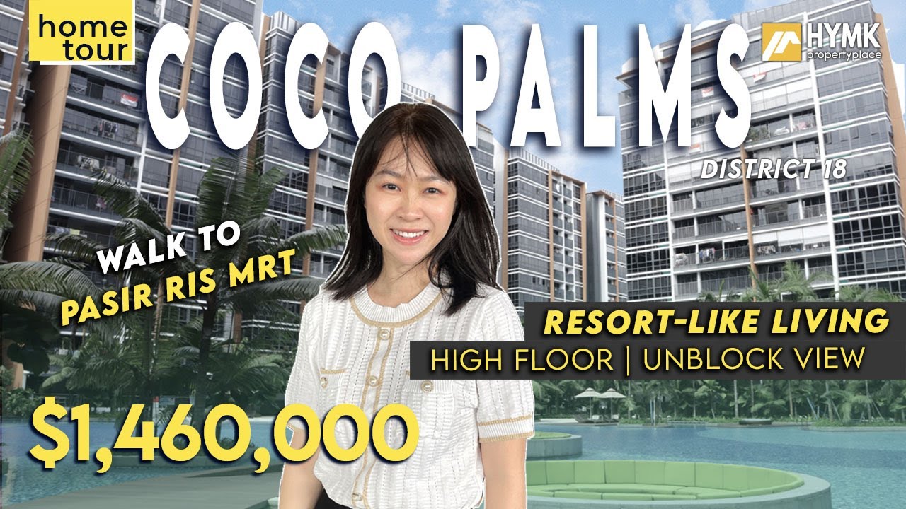 COCO PALMS | 3 спальни на верхнем этаже с удобствами курортного уровня | Обзор дома в Пасир-Рише ...