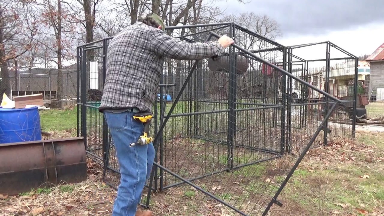 Prefab chicken pens arrived $$$$$$