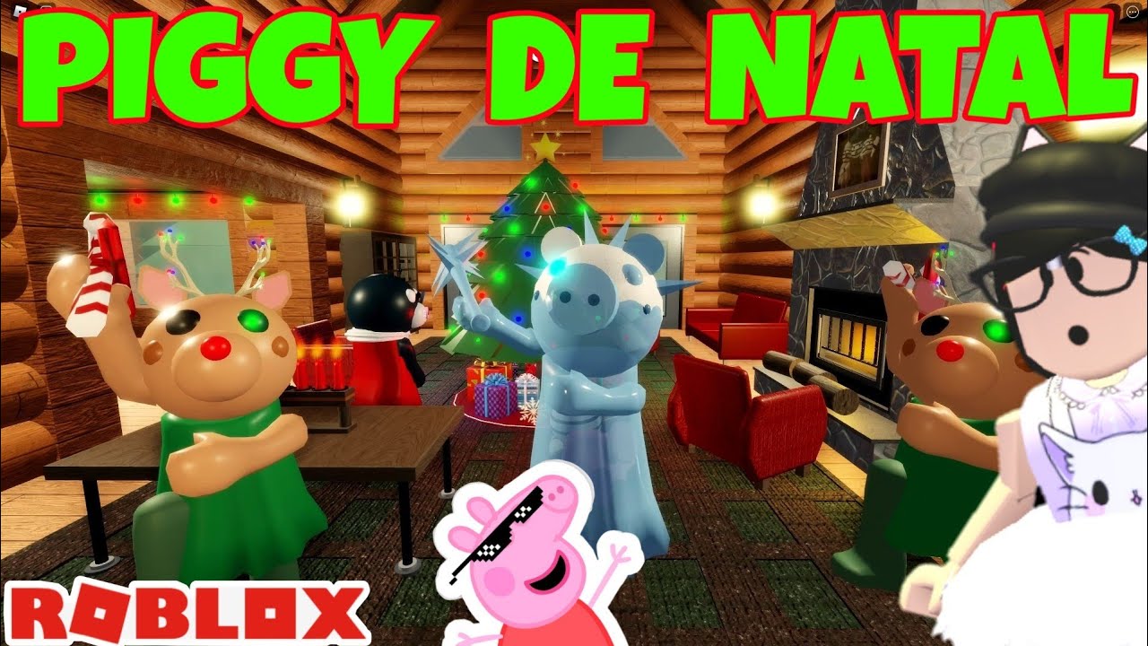 🐷 PIGGY WINTER HOLIDAY... SKIN SECRETA e HISTÓRIA de NATAL 🎄 Roblox