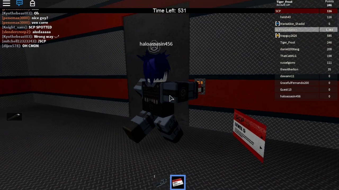 Roblox Taking a look at SCP Containment breach beta