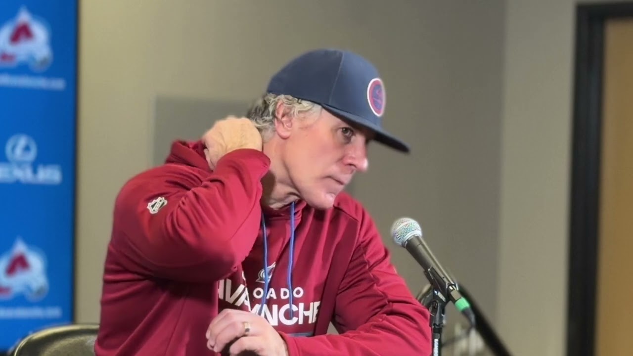 Avalanche coach Jared Bednar on facing Sharks, Olympic break