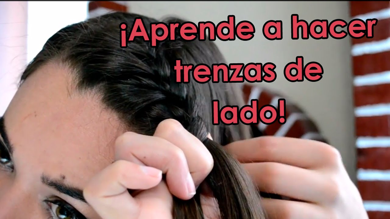 ¡Aprende a hacer trenzas de lado!