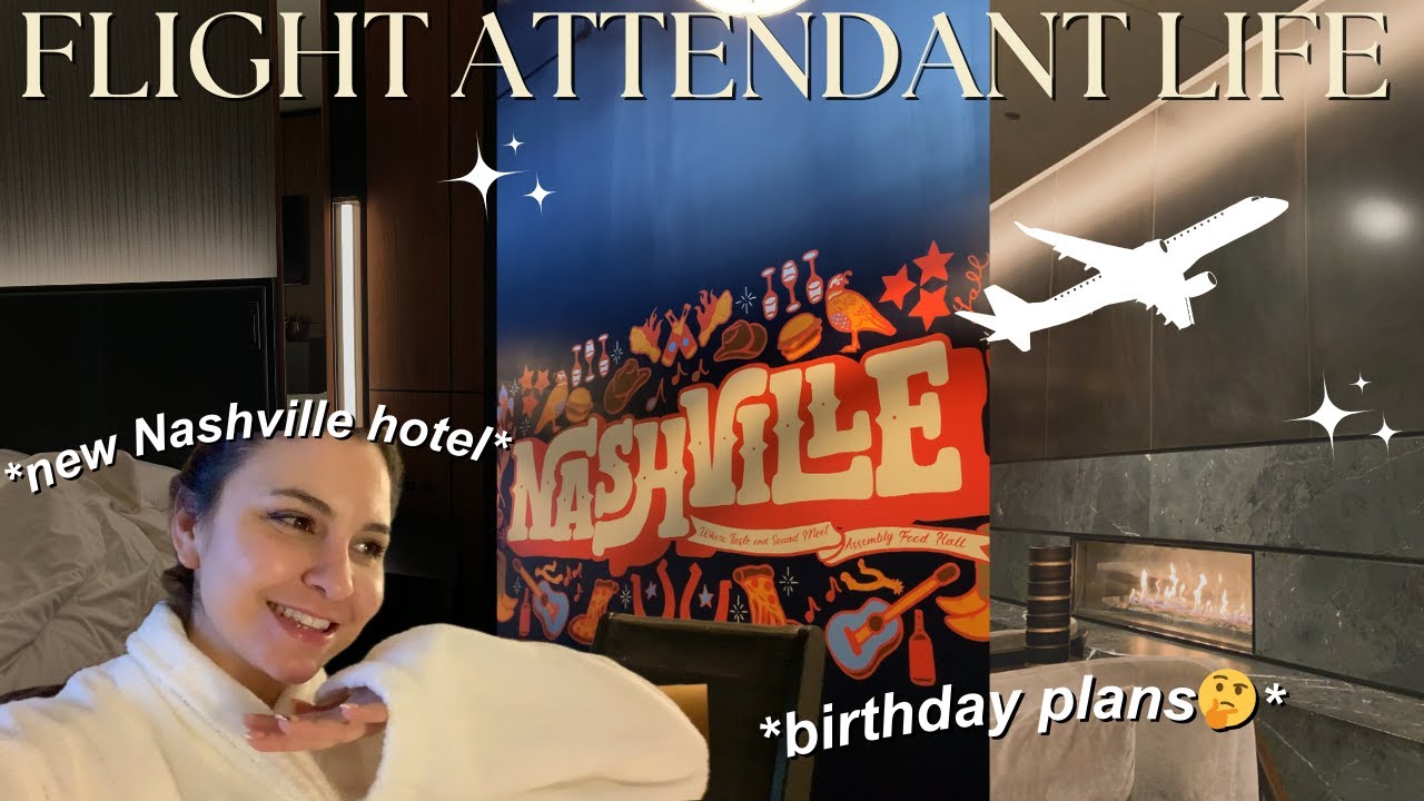 Flight Attendant Life After the Holidays✈️Nashville Trip, Gym & Reset