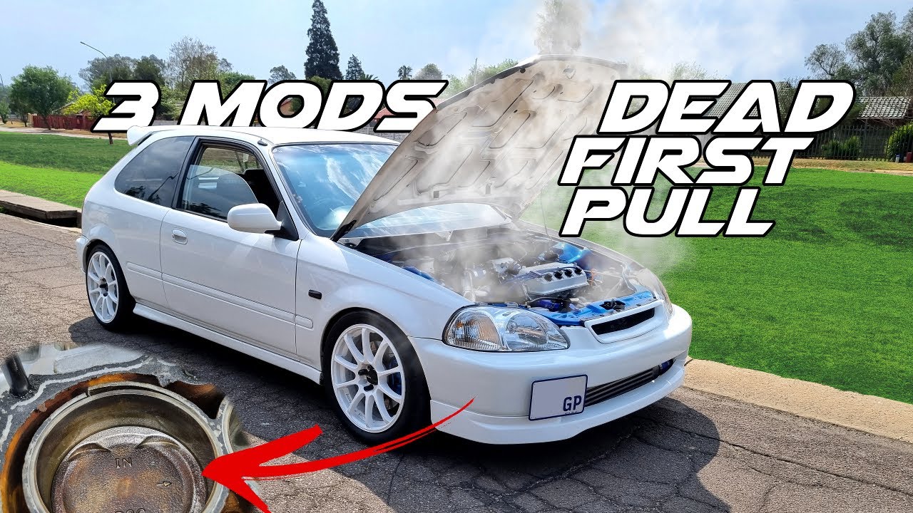 Turbo Civic Engine FAILURE First Pull - Never Seen It Blow Up like This Before