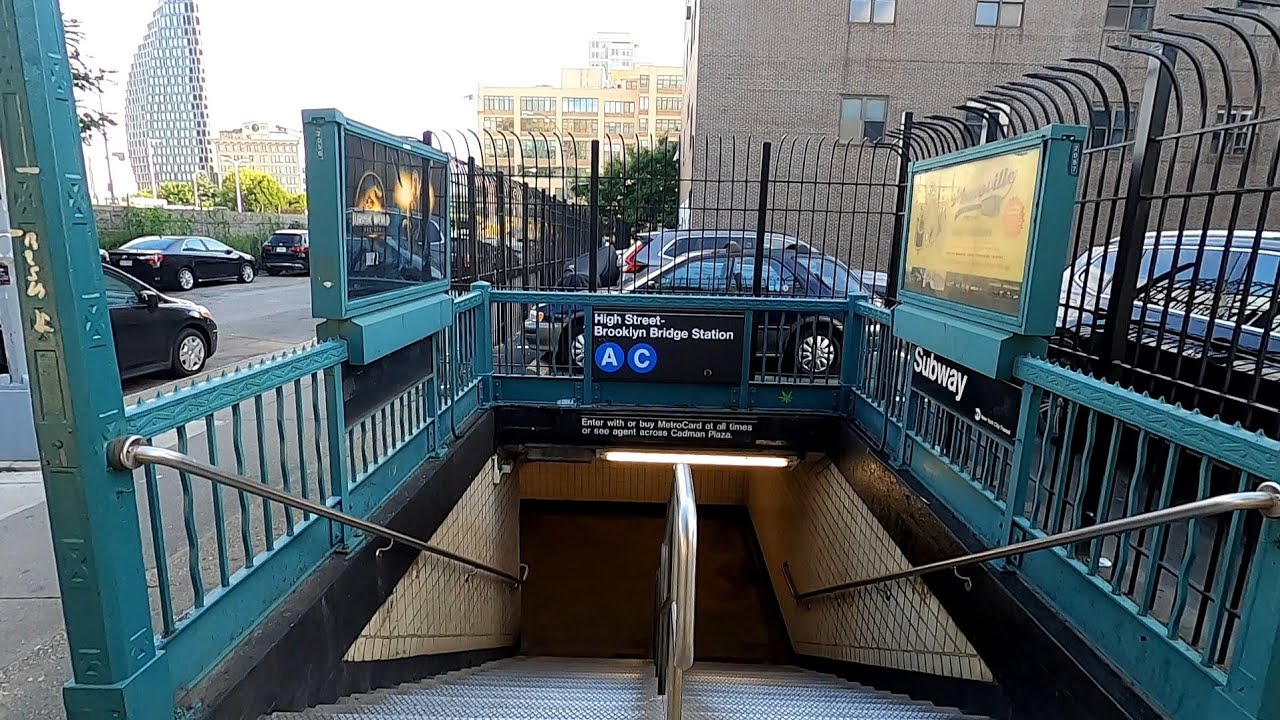MTA NYC Subway: R211A & R179 (A) (C) Trains + A Tour of the High Street-Brooklyn Bridge Station