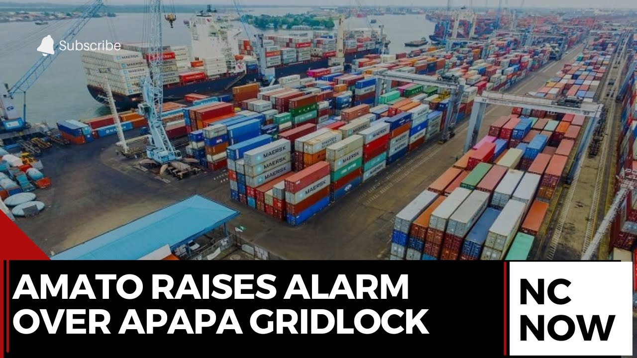 AMATO Warns of Looming Gridlock in Apapa Port