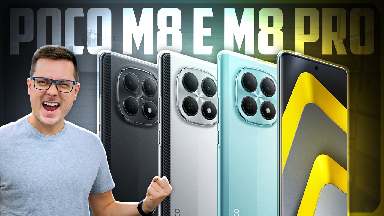POCO M8 PRO é o novo XIAOMI que VOCÊ PRECISA VER! Vai dar TRABALHO!