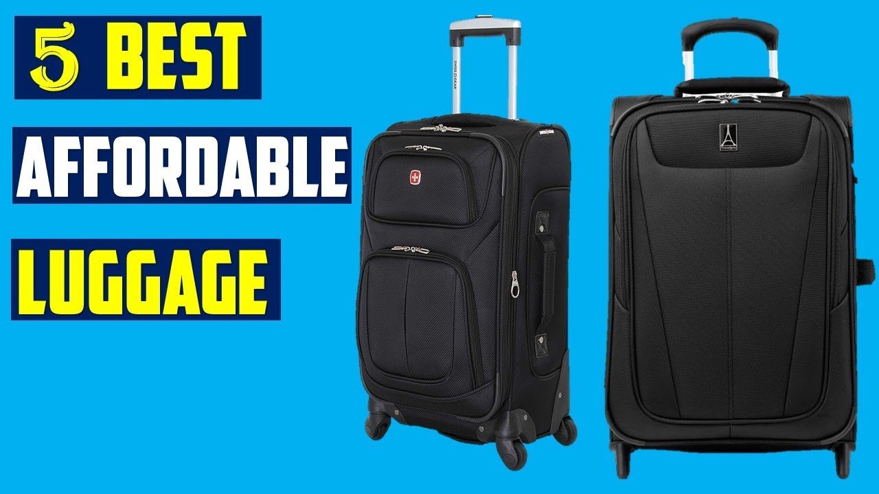 ✅Best Affordable Luggage 2025 ✈️ | Top 5 Budget-Friendly Suitcases & Travel Bags &ndash; Buying Guide