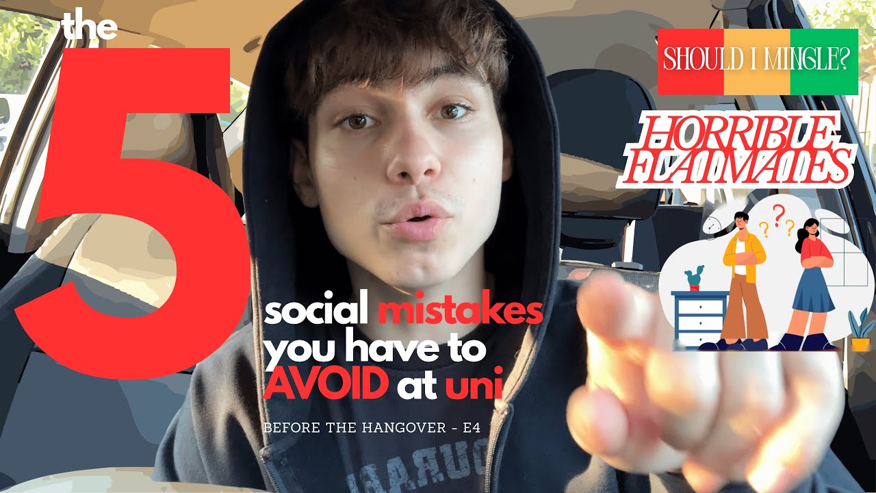 Freshers, DON'T make these 5 Social MISTAKES | Before The Hangover Ep.4
