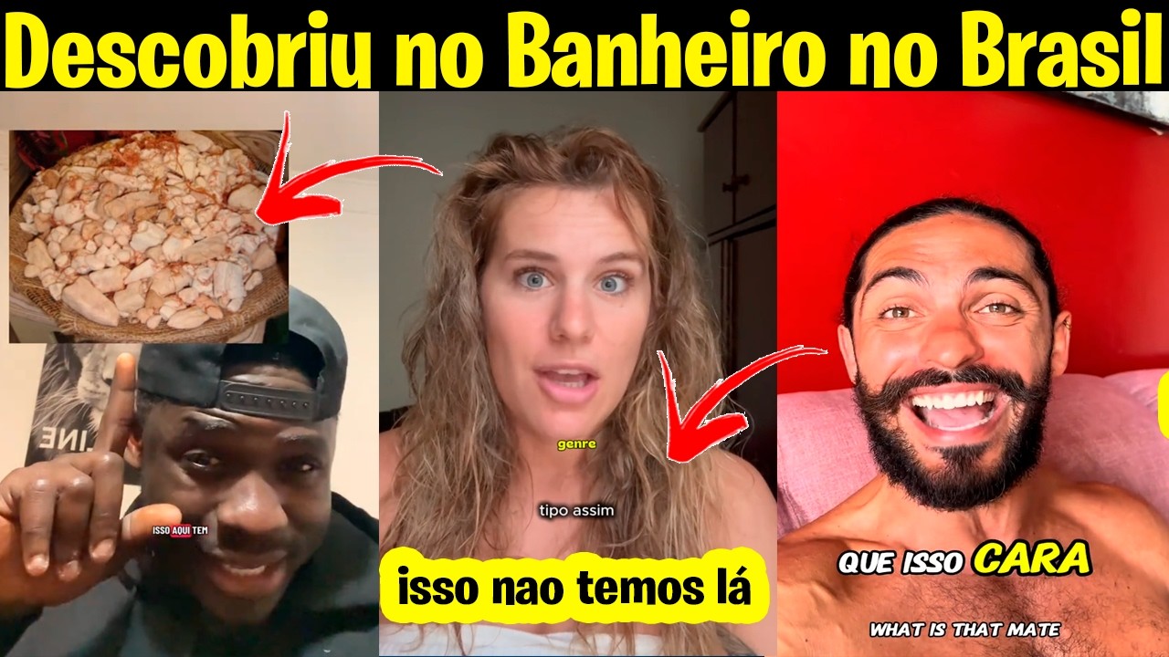 A Reação de um Gringo ao Descobrir Algo Único e Gratuito no Brasil Viralizou