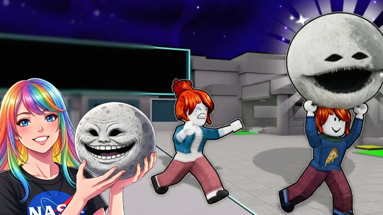 ROUBEI a LUA MONSTRO no ROBLOX