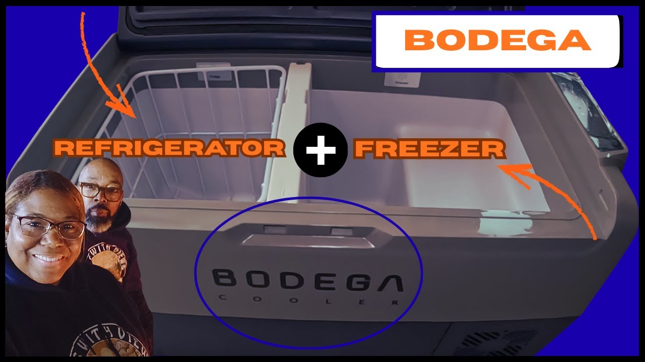 Электрический холодильник Bodega | Просто подключите его | Сохраняет все холодным!
