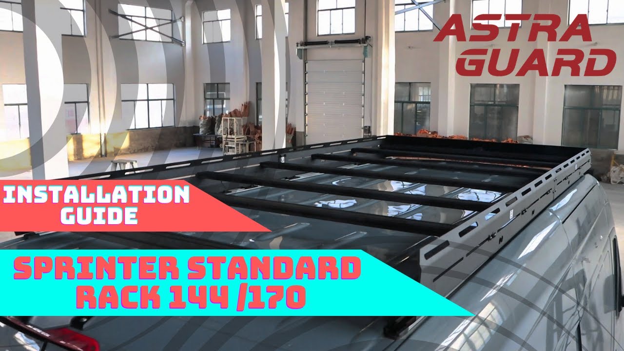 VANNCAMP Sprinter Standard Rack 144/170 Installation Guide