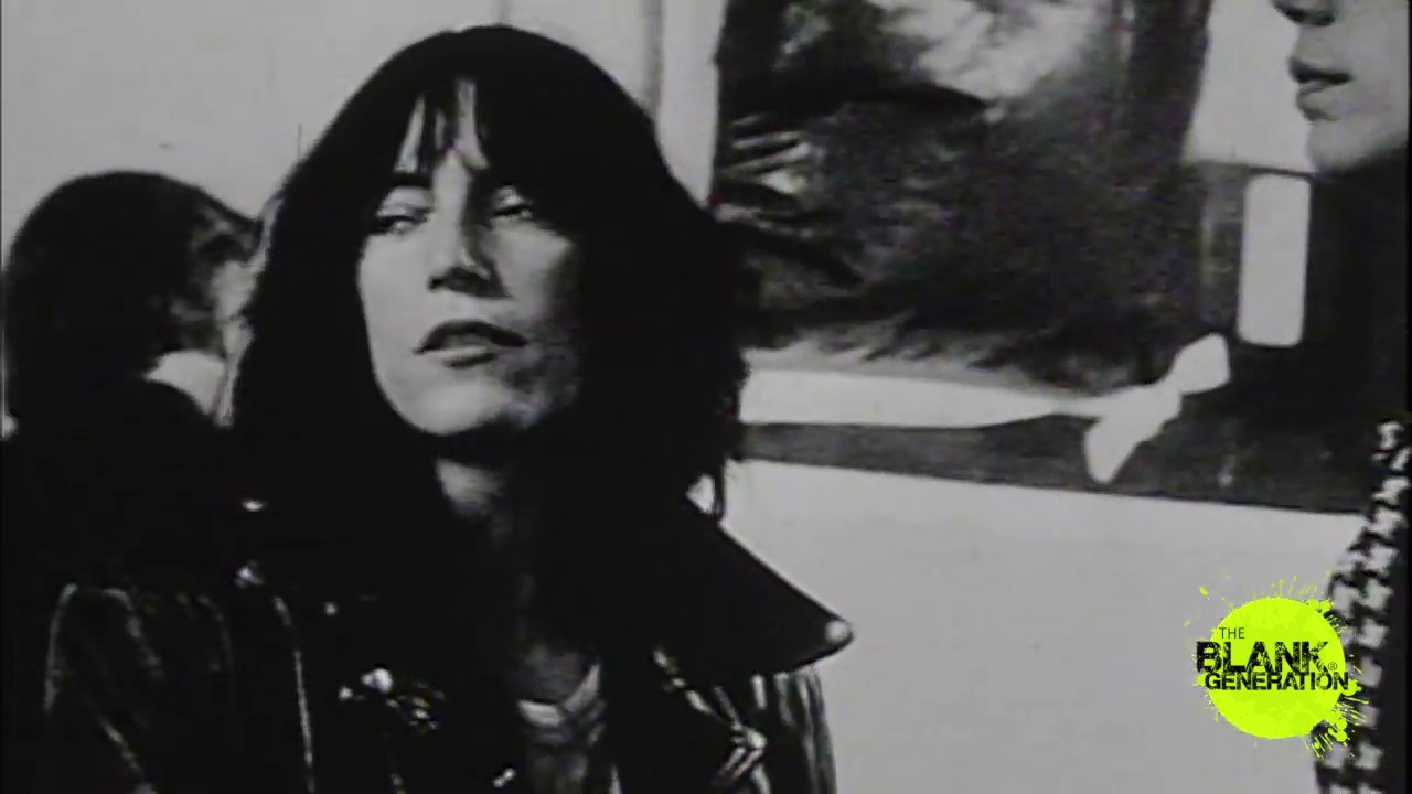 Patti Smith 1975 shot by guitarist Ivan Kral