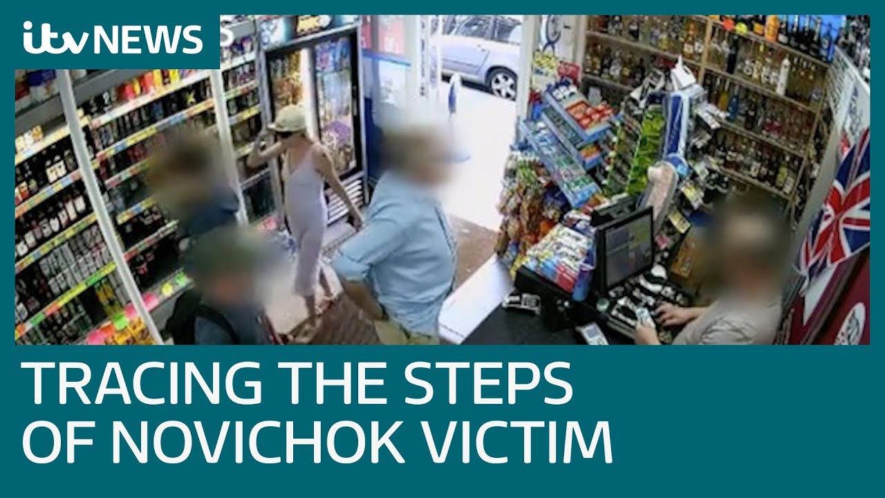 CCTV shows Sailsbury victim shopping | ITV News