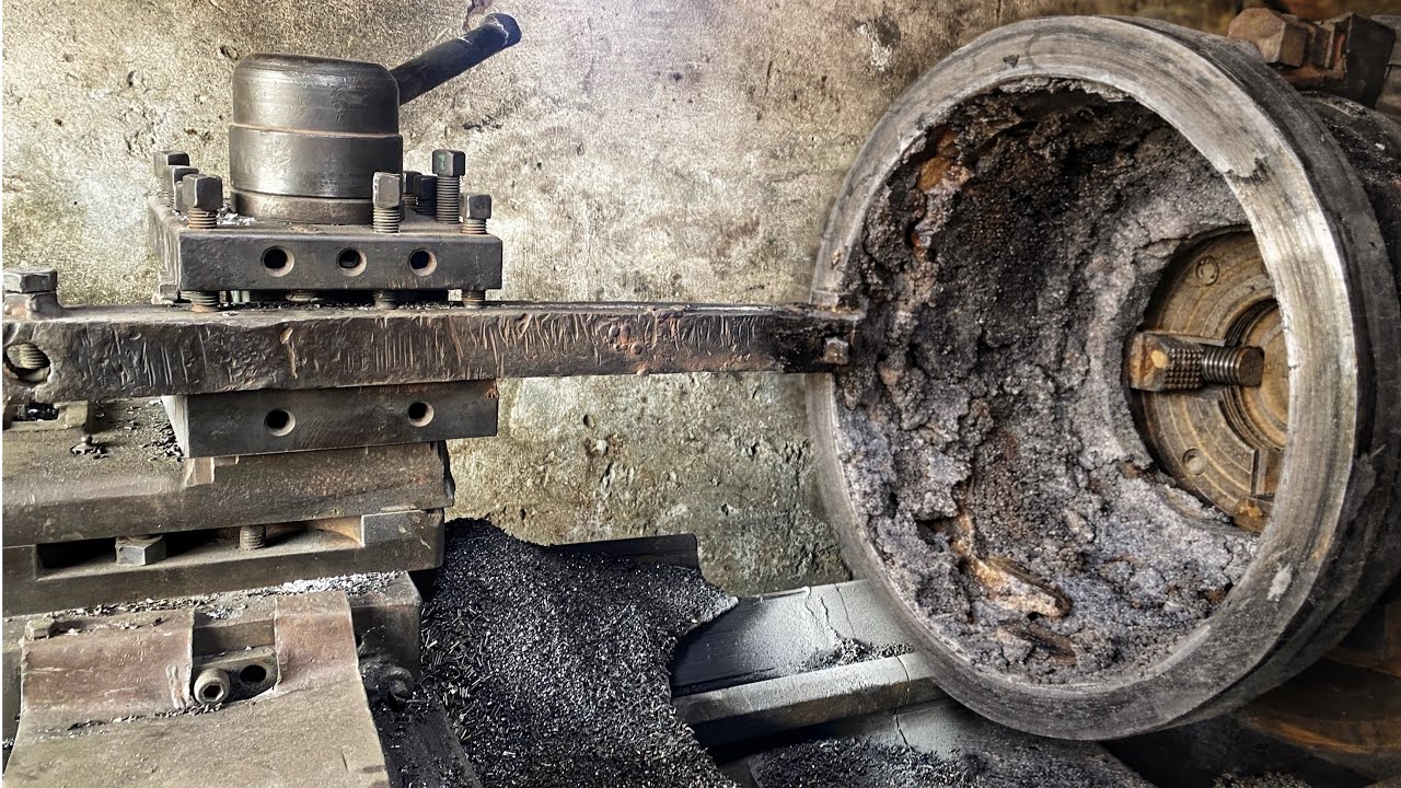 From Scrap to Precision Part | Lathe Machine Magic