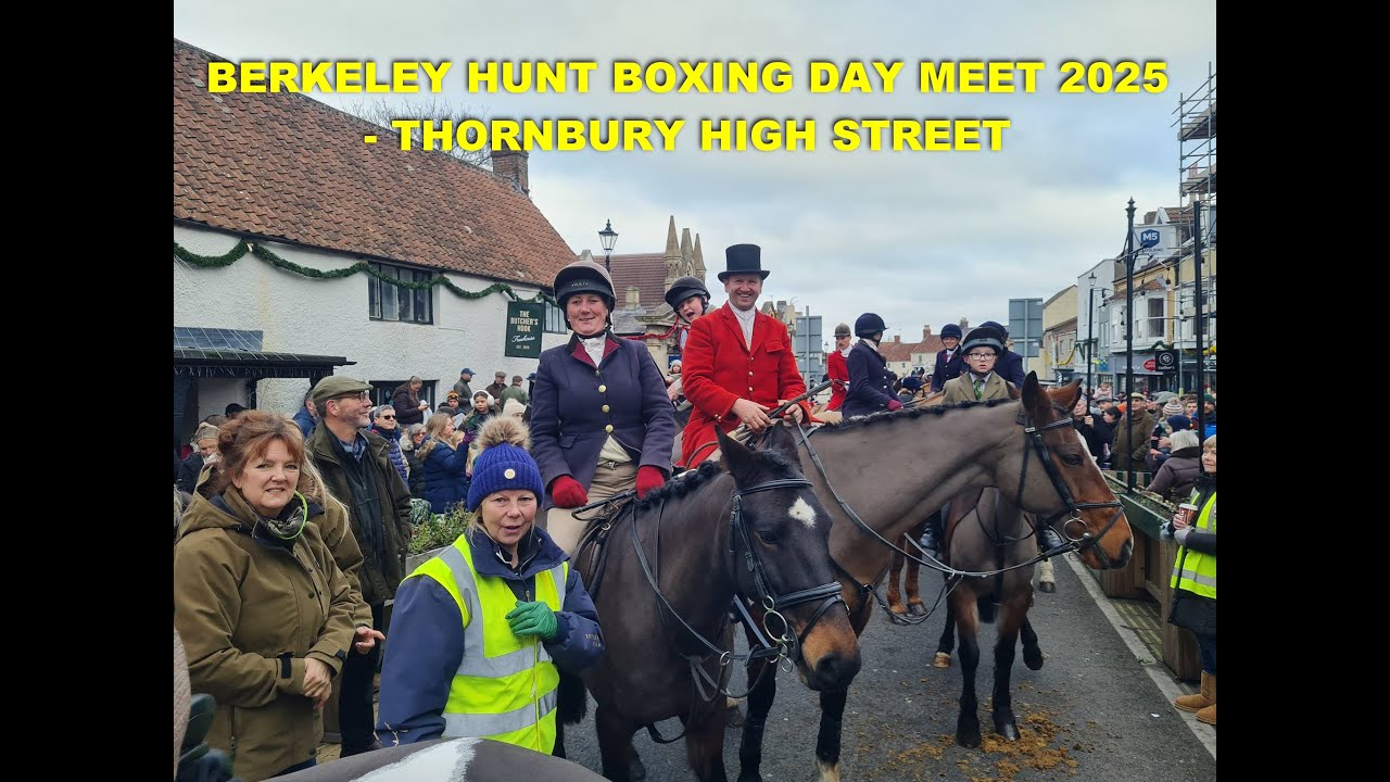 BERKELEY HUNT BOXING DAY MEET 2025 THORNBURY