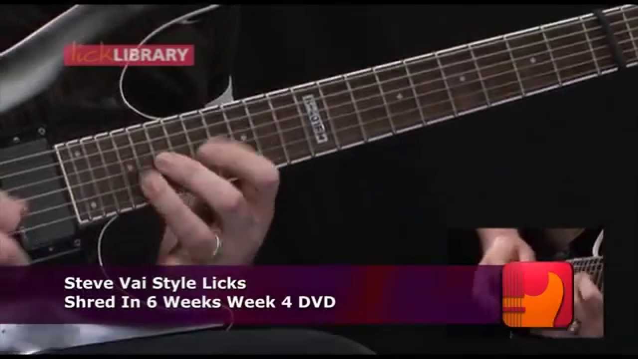Steve Vai Style Shred Performance | Shred Guitar Lessons With Andy James