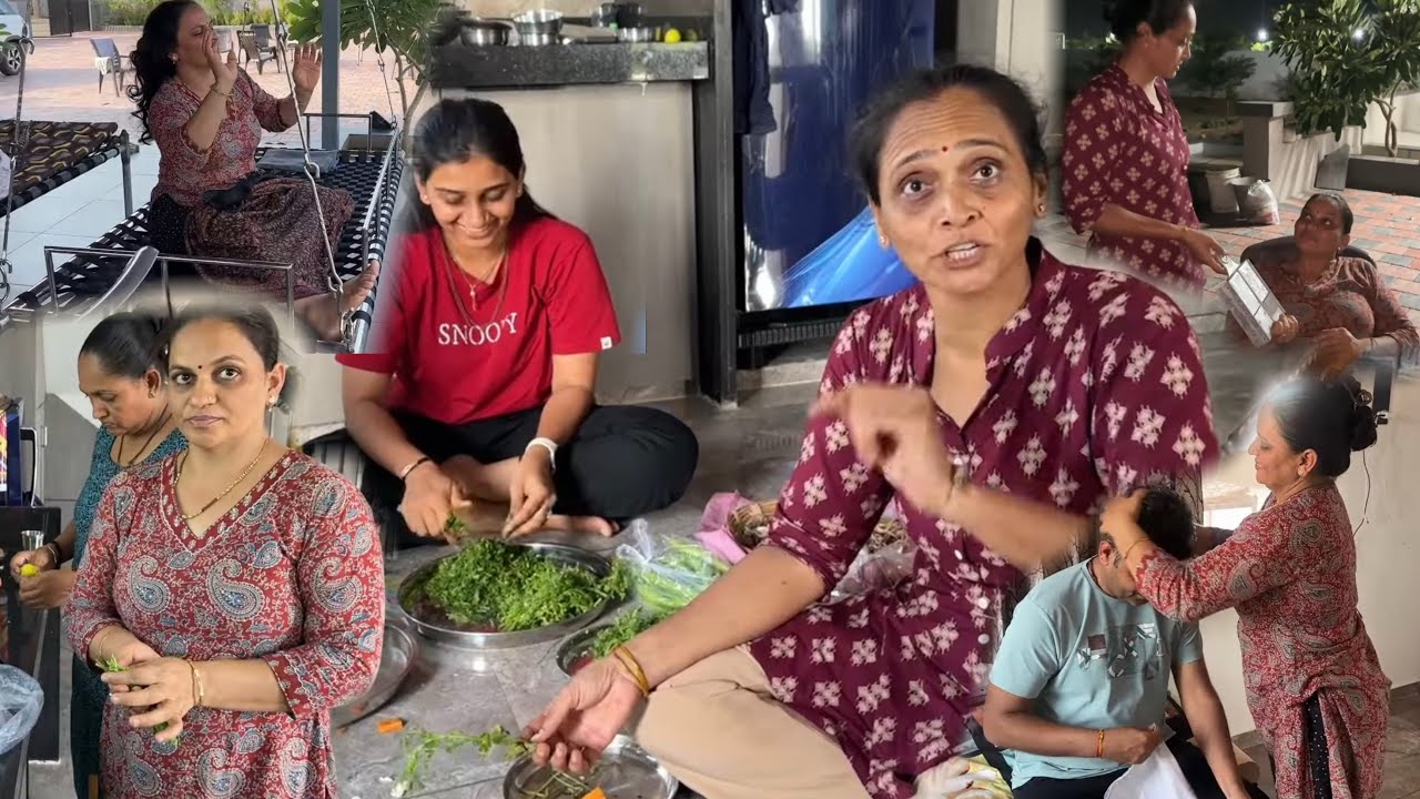 નણંદ-ભોજાઇ ને પ્રોગ્રામ નો સામાન લાવવા બાબતે મગજમારી થઇ ગઇ😡😡….!!!