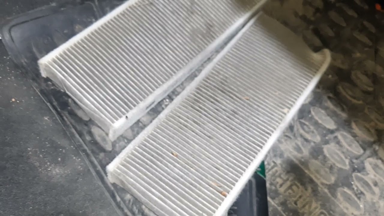 Replacing the cabin filter Nissan Pathfinder R51 #nissanpathfinder