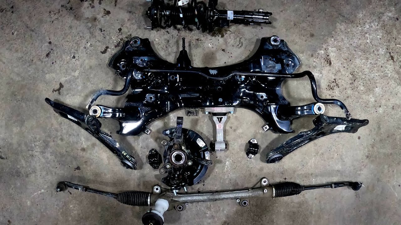Installer un tout nouveau système de suspension avant hyundai elantra