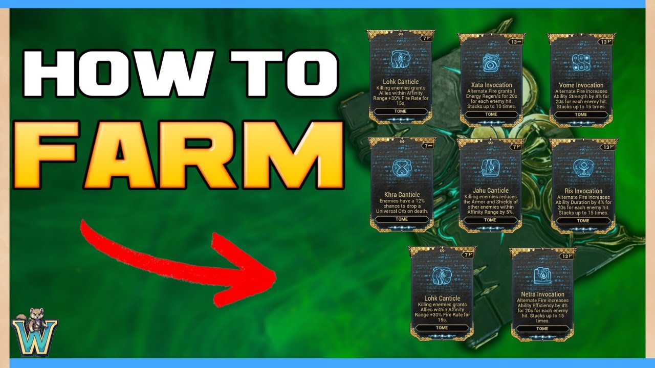 Get READY For The EASIEST TOME Mods Farming Method In Warframe