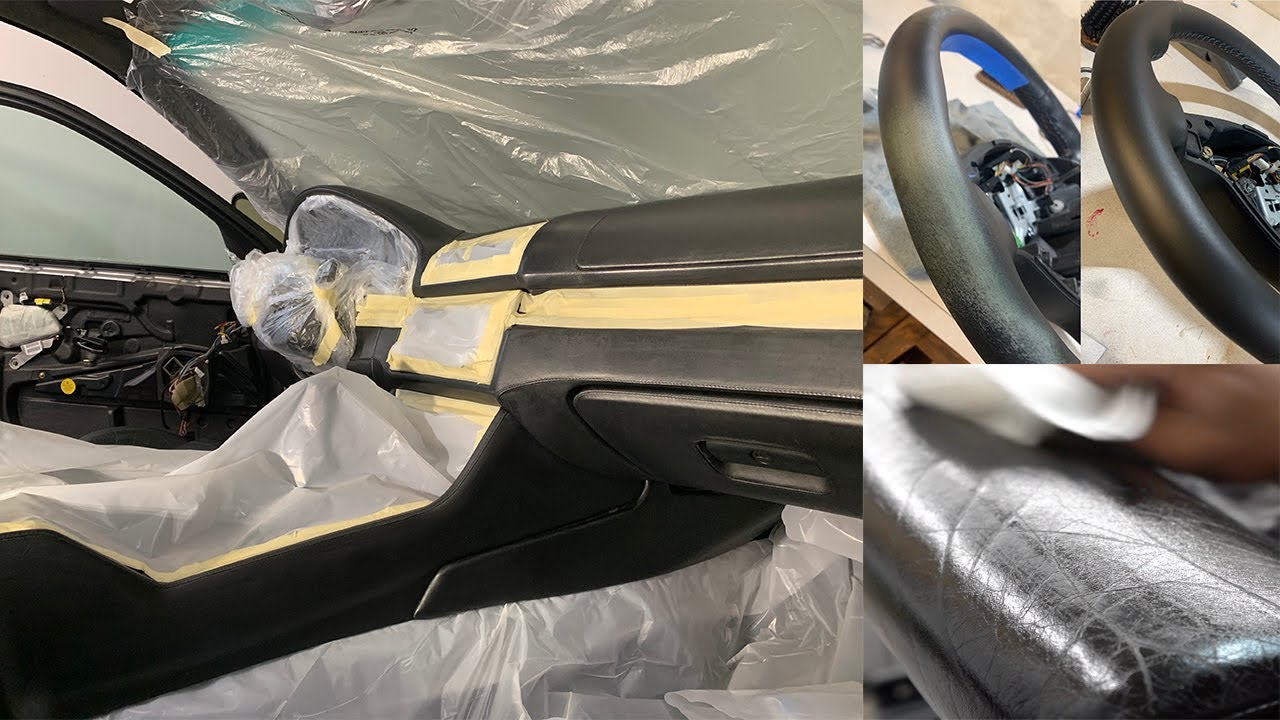 e39 BMW M5 Interior Leather Restoration