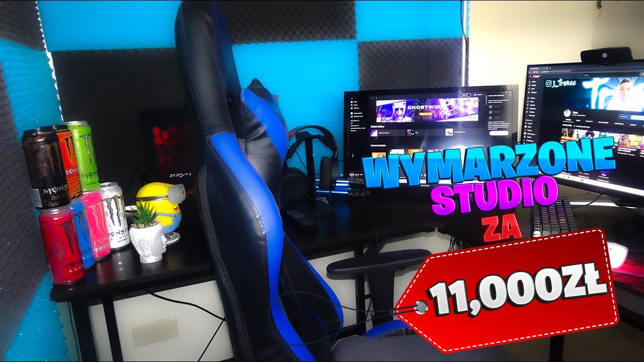 Moje Nowe STUDIO ZA 11,000 ZŁOTYCH! - TRAKO