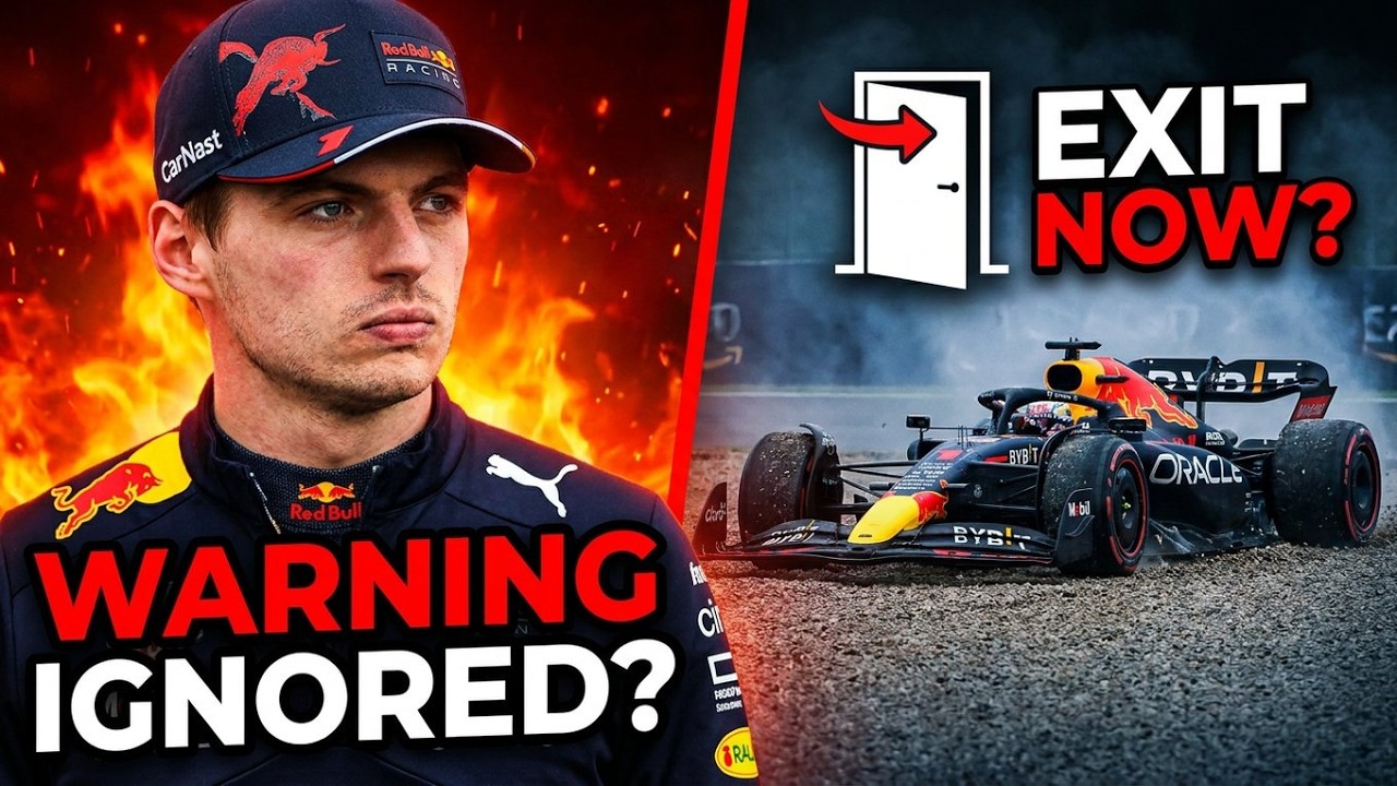 Verstappen Explodes at Red Bull &mdash; Did He Just Walk Out?