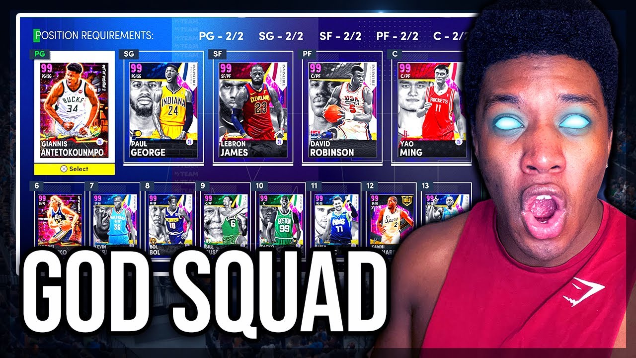 I HAVE THE BEST TEAM IN NBA 2k21 MyTEAM! GOAT SQUAD REVEAL + GAMEPLAY!