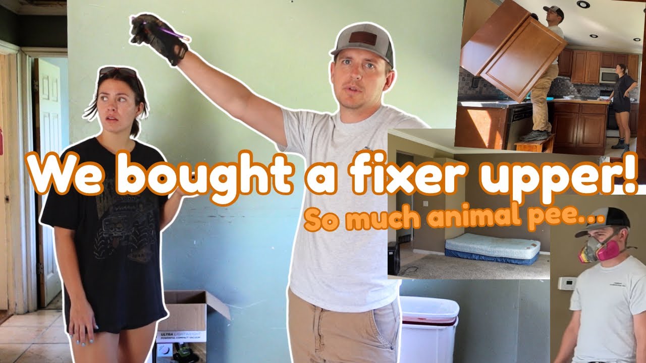 We bought a house! Full Tour & clean out