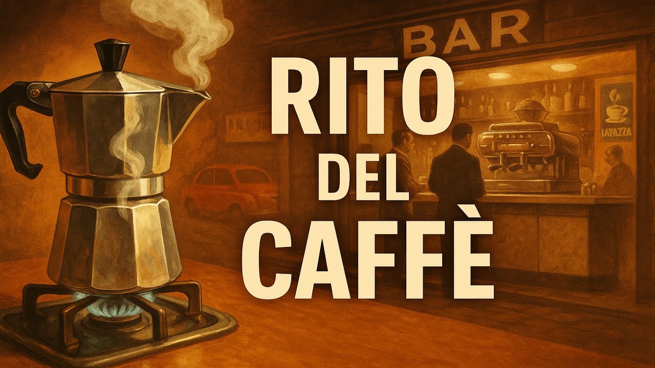 Il rituale del caffè negli anni '60