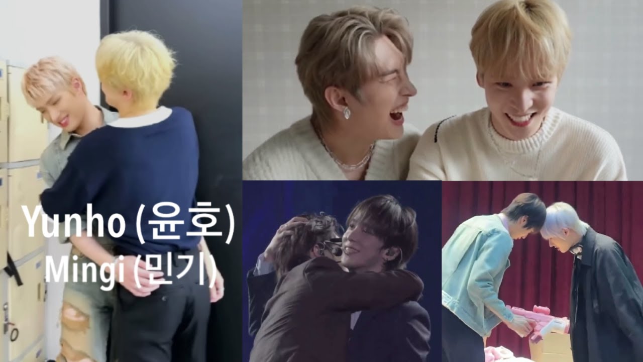 Yunho (윤호) and Mingi (민기) | ATEEZ YUNGI compilation