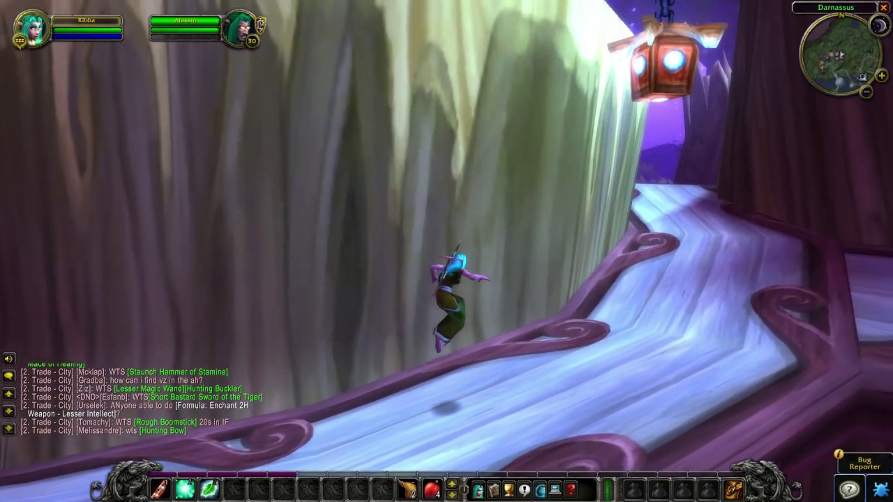 Darnassus Hunter Trainer location - WoW Classic
