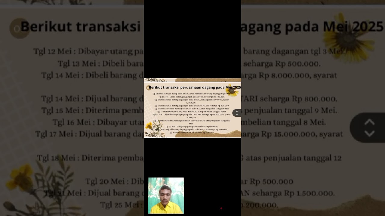 Akuntansi perusahaan dagang 