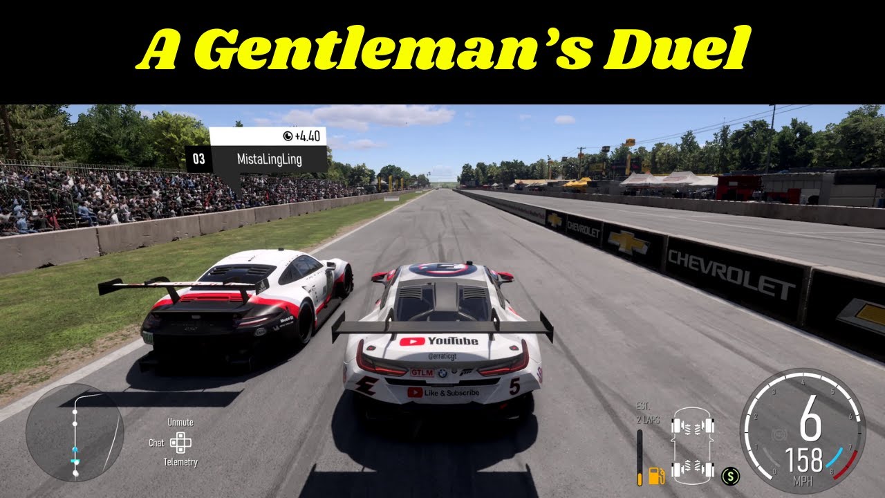 A Great Back And Forth At Road America (Forza Motorsport)