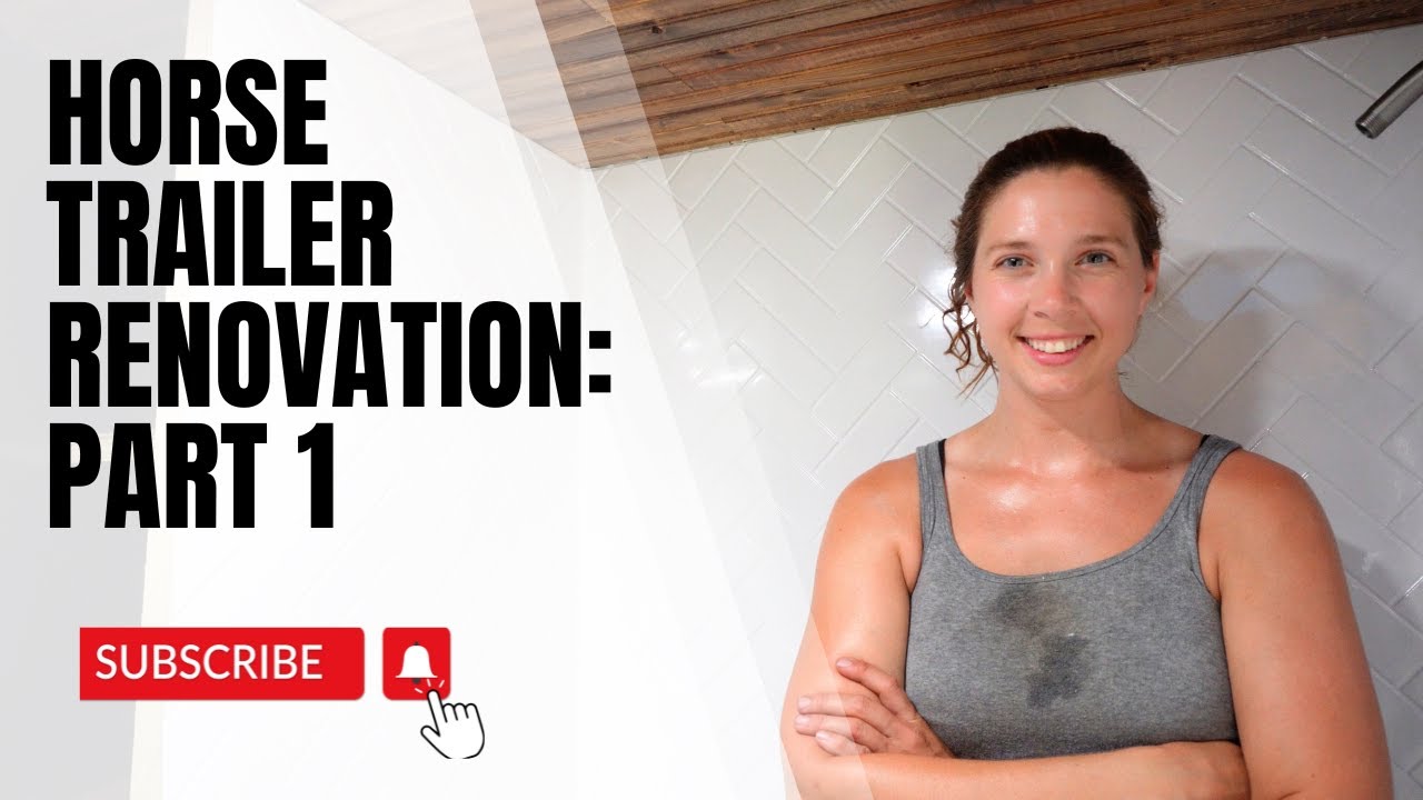 Horse Trailer Renovation: Demo Part 1