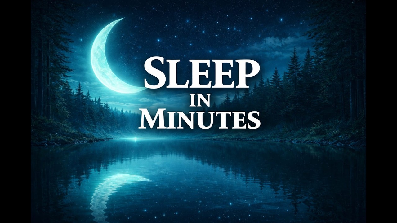 Sleep In Minutes | Deep Sleep Piano Music for Insomnia, Anxiety Relief & Instant Calm